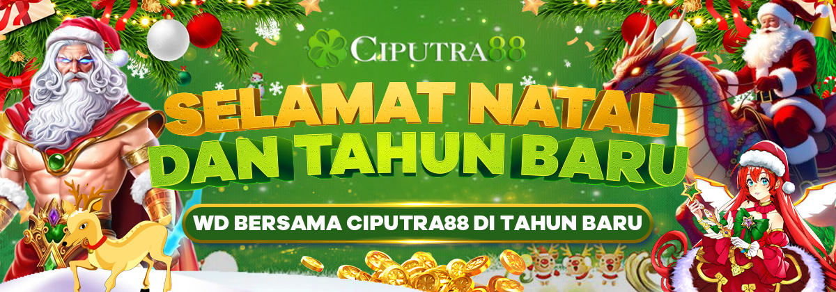 Selamat Natal dan Tahun Baru 2026 bersama Ciputra88